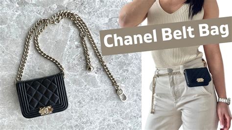 chanel white belt bag|chanel belt bag 2020.